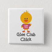 Glee Club Chick Button (Voorkant)