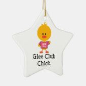 Glee Club Chick Star Ornament (Rechts)
