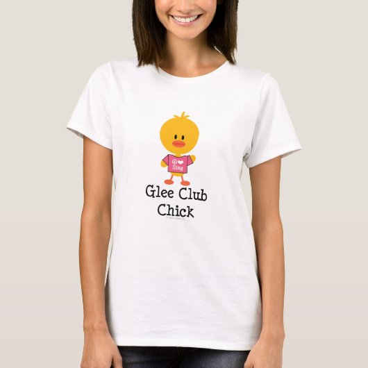 Glee Club Chick T shirt (Voorkant)