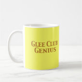 Glee Club Genius Gifts Koffiemok (Links)