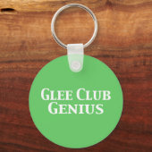 Glee Club Genius Gifts Sleutelhanger (Voorkant)