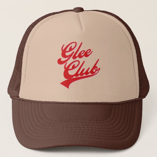 Glee Club Trucker Pet (Voorkant)