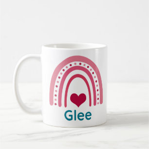 Glee Viva Magenta Boho Rainbow Koffiemok