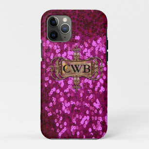 Gleem Shea II  Bling Girl Monogram Case-Mate iPhone Case
