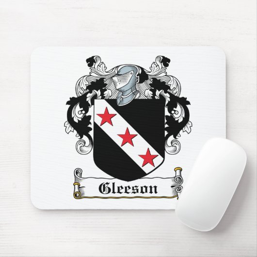 Gleeson Family Crest Muismat (Met muis)