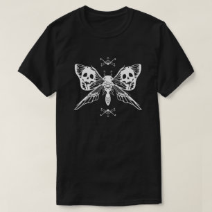 Gleewing Shirt moth vlinderskop