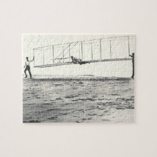 Gleitervluchten van de Wright Brothers Legpuzzel