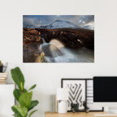 Glen Brittle. Zuivelpool. Poster (Thuiskantoor)