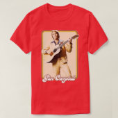 Glen Campbell Retro 70s stijl ventilator ontwerp T-shirt (Design voorkant)