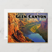 Glen Canyon Arizona Utah Briefkaart (Voorkant / Achterkant)