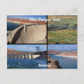 Glen Canyon Dam Briefkaart (Voorkant)