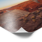 Glen Canyon Dam Foto Afdruk (Hoek)