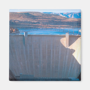 Glen Canyon Dam in de Colorado Rivier bij Page, Magneet