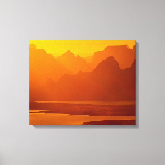 Glen Canyon Nationaal Herstelgebied Canvas Afdruk (Voorkant)