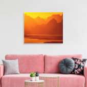 Glen Canyon National Recreation Area Canvas Afdruk (Insitu (Woonkamer))