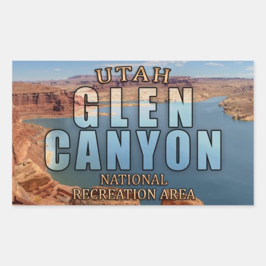 Glen Canyon National Recreation Area Sticker (Voorkant)
