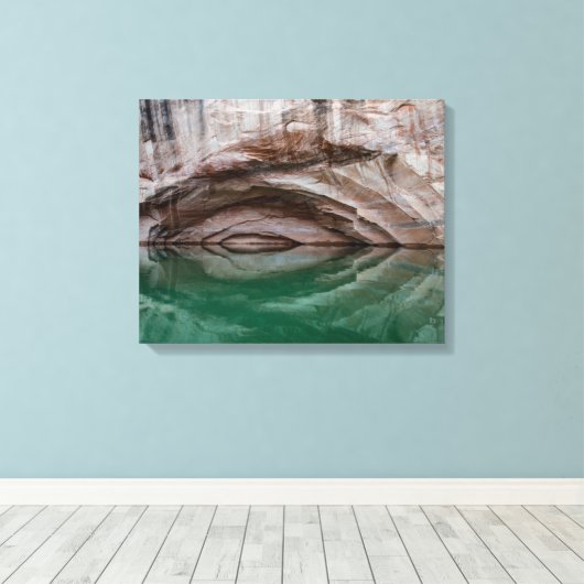 Glen Canyon National Recreation Area, Utah Canvas Afdruk (Insitu (Houten vloer))