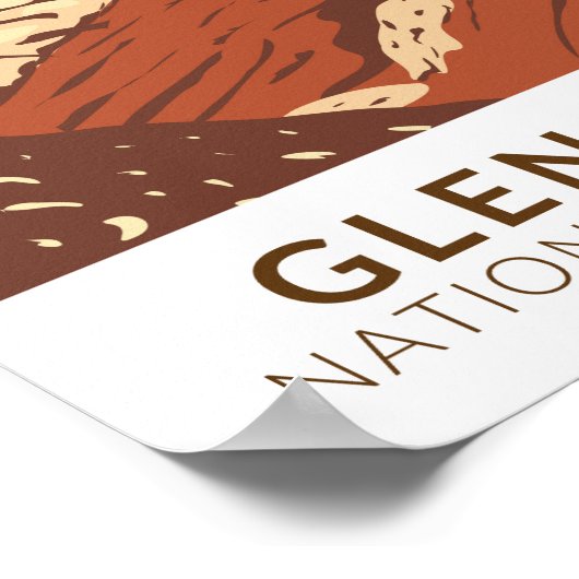 Glen Canyon Navajo Sandstone  Poster (Hoek)