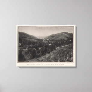 Glen Canyon, Twin Peaks, San Francisco Canvas Afdruk