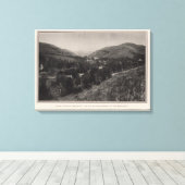 Glen Canyon, Twin Peaks, San Francisco Canvas Afdruk (Insitu (Houten vloer))