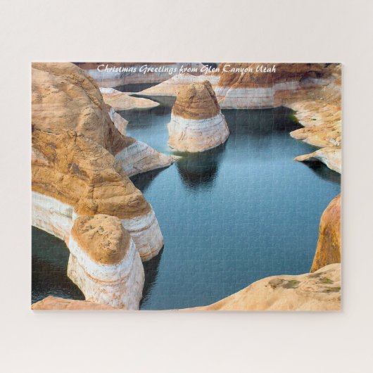 Glen Canyon Utah kerstcadeautjes Legpuzzel (Horizontaal)
