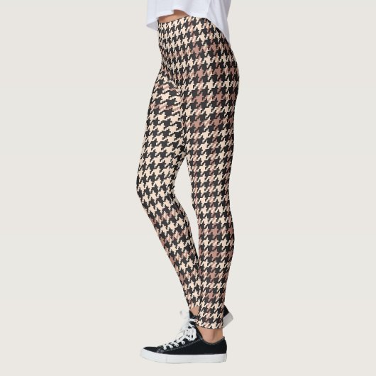 Glen Check Plaid Mode Print Leggings (Links)