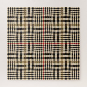 Glen Check Plaid Pixel Art Legpuzzel