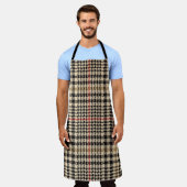 Glen Check Plaid Pixel Art Schort (Gedragen)