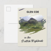 Glen Coe  Feestdagenkaart (Voorkant / Achterkant)