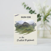 Glen Coe  Feestdagenkaart (Staand voorkant)