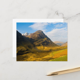 Glen Coe, Schotland Ansichtkaart Briefkaart