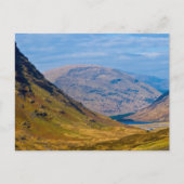 Glen Coe, Schotland Ansichtkaart Briefkaart (Voorkant)