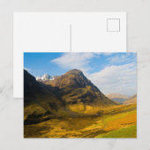 Glen Coe, Schotland Briefkaart (Voorkant / Achterkant)