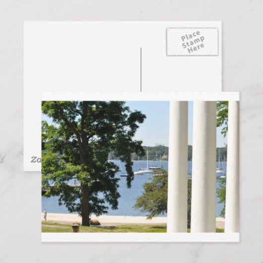 Glen Cove Post Card Briefkaart (Voorkant / Achterkant)