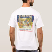 Glen-Echo  etiket met voedselkratten T-shirt (Achterkant)