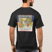 Glen-Echo etiket met voedselkratten T-shirt (Achterkant)