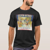 Glen-Echo  etiket met voedselkratten T-shirt (Voorkant)