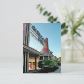 Glen Echo Park en Trolley Briefkaart (Staand voorkant)