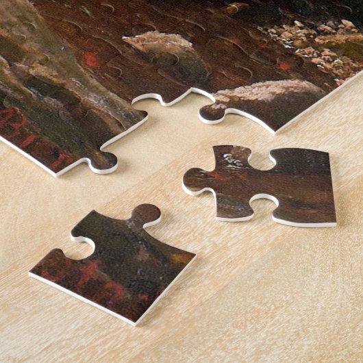 Glen Ellis Herfsten, Albert Bierstadt Legpuzzel (Zijkant)