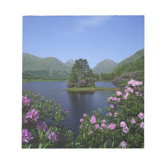 Glen Etive, Highlands, Schotland Notitieblok (Voorkant)