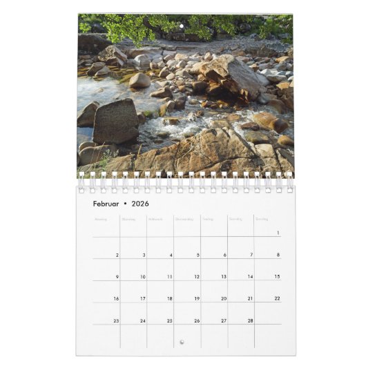 Glen Etive - Hochland von Schottland Kalender (Feb 2026)