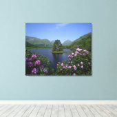 Glen Etive, Hooglanden, Schotland Canvas Afdruk (Insitu (Houten vloer))