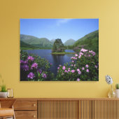 Glen Etive, Hooglanden, Schotland Canvas Afdruk (Insitu (Woonkamer))