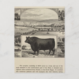 Glen Galloway Ranch, Oberlin, Kansas Briefkaart