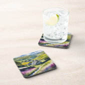 "Glen Garlands" Landschap Yorkshire Dales Scène Bier Onderzetter (Rechterzijde)