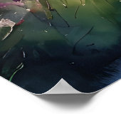 "Glen Garlands" Landschap Yorkshire Dales Scène Poster (Hoek)