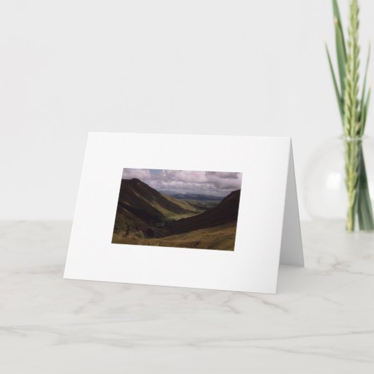 Glen Gesh, County Donegal, Ierland Kaart (Voorkant)