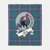 Glen Glen Modern Tartan Pset Fleece Deken (Voorkant)