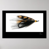 Glen Grant Salmon Fly Poster (Voorkant)