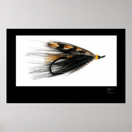 Glen Grant Salmon Fly Poster